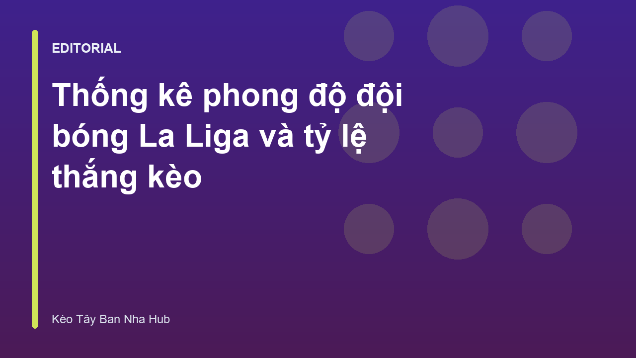Phân tích phong độ các đội bóng La Liga